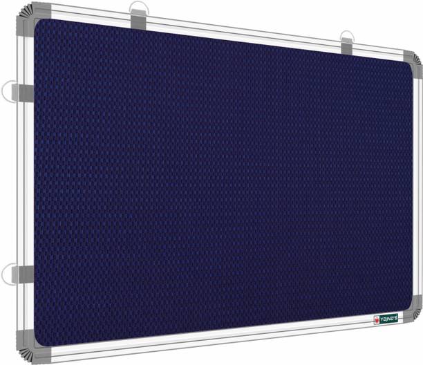 YAJNAS 3x4 Feet Premium Material Blue Notice Board/ Pin-up Board/ Soft Board For Home Notice Board