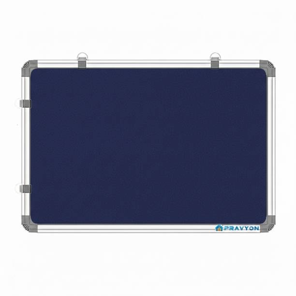 Pravyon 2x3 Ft Wall Notice Board | Soft Pin-Up Fabric Board | Display Board Home Office Notice Board