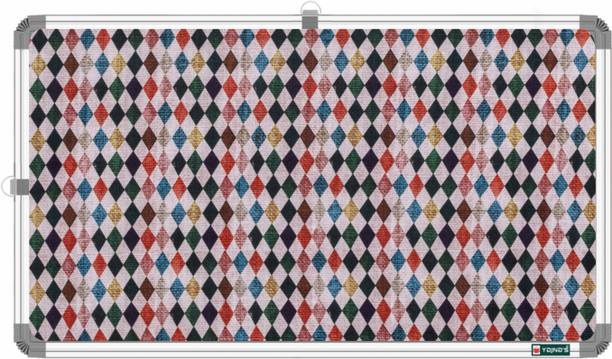 YAJNAS 28x41 CM Premium Material Diamond Dews Notice/Pin-up/ Soft Board For Study Room Notice Board