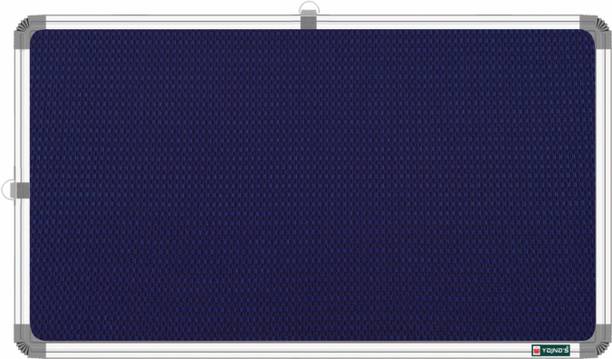 ShelfKing 28x41 CM Premium Material Blue Notice Board/Soft Board For School Notice Board
