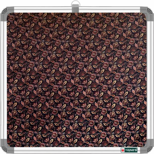 YAJNAS 28x28 CM Premium Material Lotus Leaf Notice/ Pin-up/ Soft Board For Study Room Notice Board