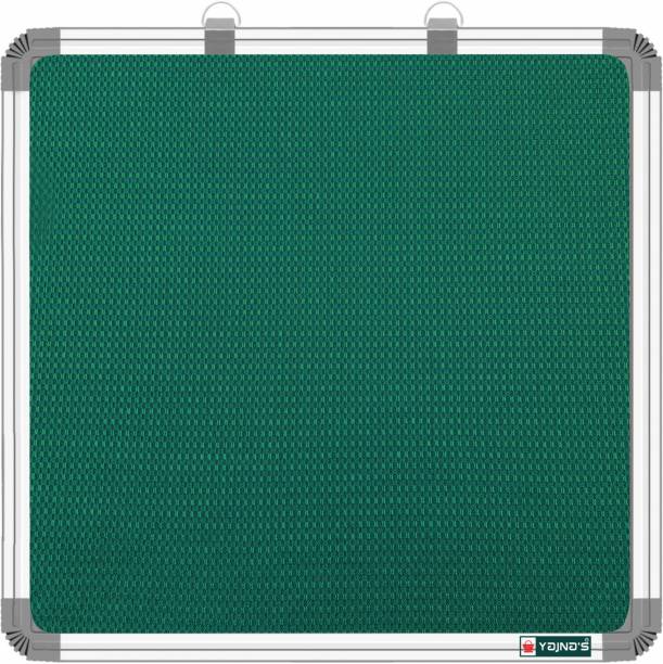 SRIRATNA 41x41 CM Premium Material Green Notice Board/Soft Board For Coaching Class Use Notice Board