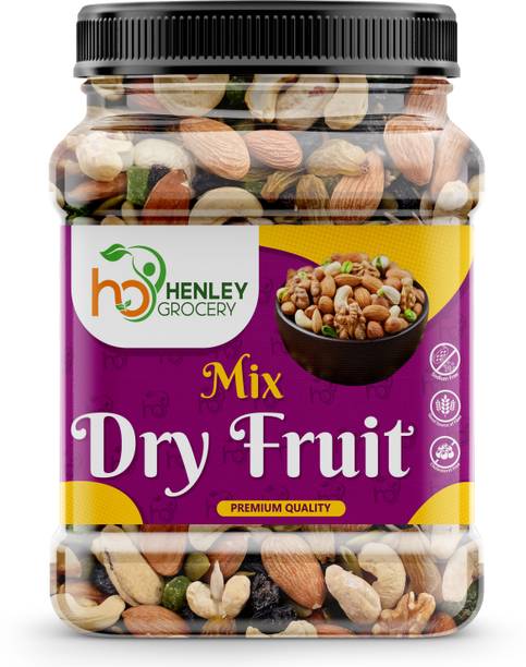 HENLEY Nutmix Mix Dry Fruits [Almonds, Cashew, Raisins, Pistachio