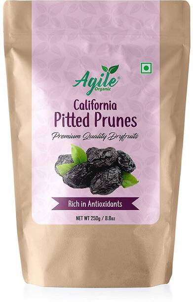Agile Organic California Pitted Prunes 250g Prunes