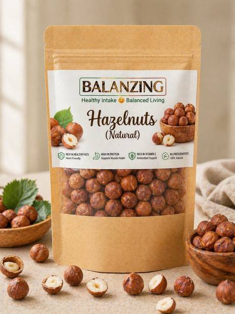 Balanzing Hazelnuts| Natural & Crunchy | Rich in Protein & Healthy Fats Hazelnuts
