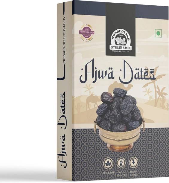 WONDERLAND Foods - Ajwa Dates 200g | Organic Soft & Handpicked | Khajoor | Khajur | Dry_2 Dates