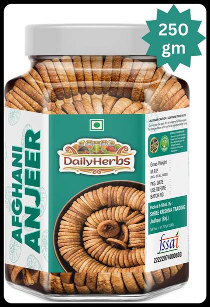 DAILYHERBS Premium Afghani Anjeer/ Fresh Figs