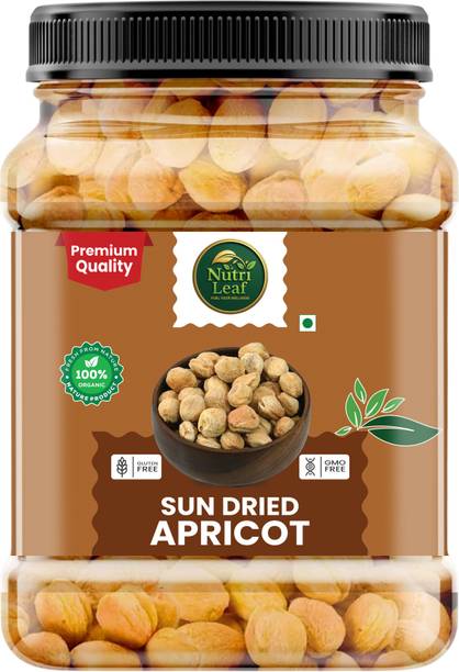 Nutri Leaf Apricot Dry Fruit | Khurmani Jardalu Badam | Khumani / khurbani Turkish Apricots
