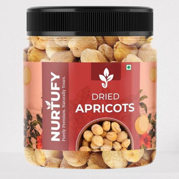 Nurtufy Apricots | Khubani | Sweet Soft & Chewy | Ideal for Snacking | Dry Fruit Figs