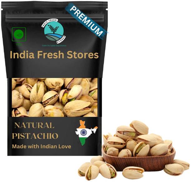 INDIA FRESH STORES Fresh Whole Salted Pista For Healthy Snack Pistachios