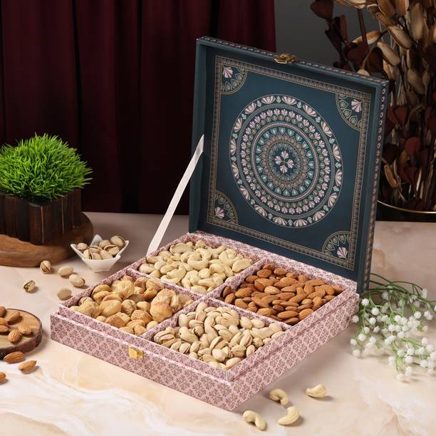 Riwaz Dry Fruit Gift Box Corporate Gifting Almonds, Cashews, Pistachios