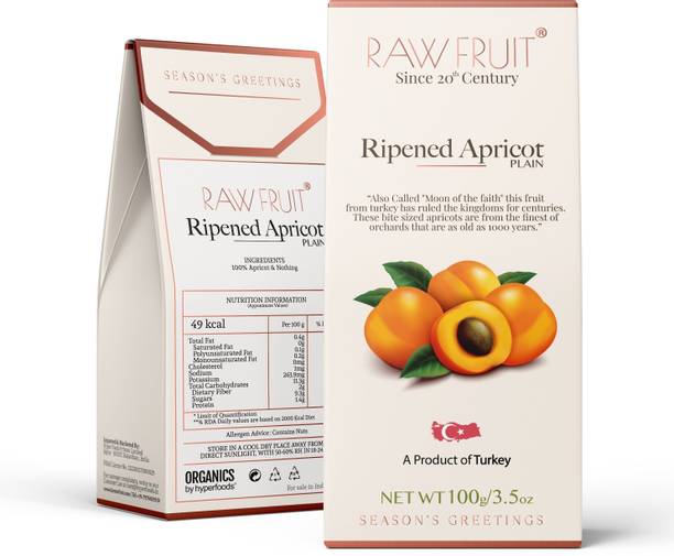 HyperFoods Apricot Dry druit Premium Apricots Ripened Apricot Turkish Apricots 200gm | Apricots