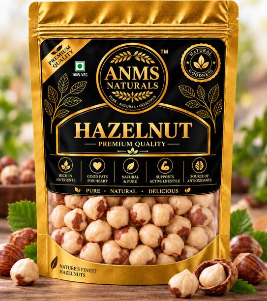 ANMS NATURALS Premium Hazelnuts | Rich Nutty Flavour Hazelnuts