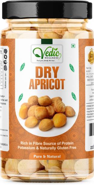 vedic Wellness Dry Fruits Dried Apricot Jardalu Badam BOR Khumani Dry Fruit Apricots