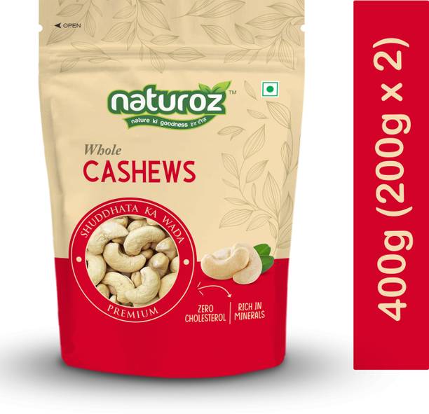 Naturoz Whole Cashews 200g Cashews