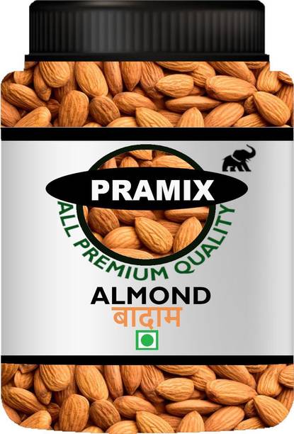 Pramix 100% Natural California Almonds | Dry Fruits Badam 500gm Almonds