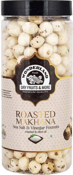 WONDERLAND Makhana Roasted Sea Salt & Vinegar Foxnuts Assorted Nuts