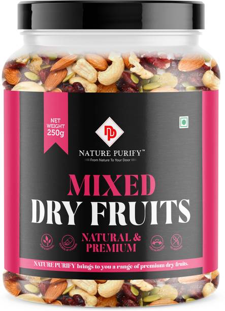 Nature Purify Premium Mixed Dry Fruits Healthy Dried Nutmix