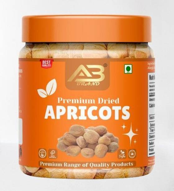 Ab brand Dried Apricot dry fruits Soft and Big Size Afgani Khumani, Jardalu Badam Apricots