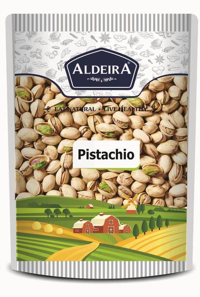 Aldeira Pista Roasted and Salted 500gm Pack Dry Fruits Pistachios