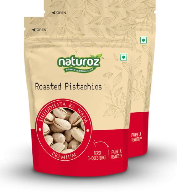 Naturoz Roasted California Lightly Salted 200g (Pack Of 2) Pistachios