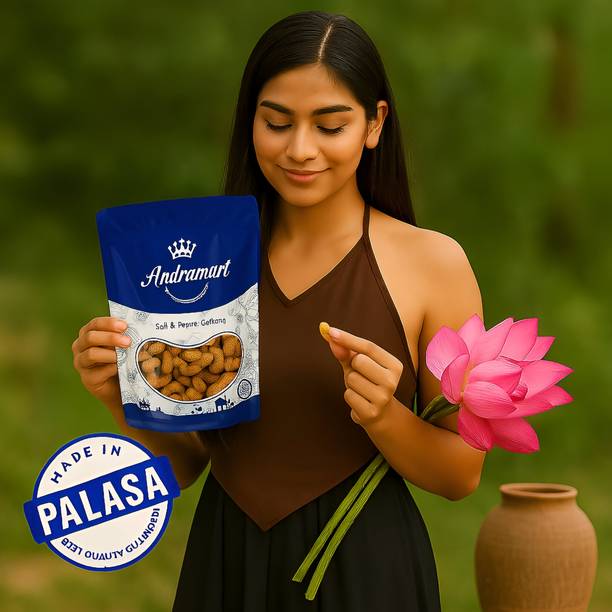 ANDRAMART AM Premium Salt & pepper Cashew (Kaju) 100 gm Cashews