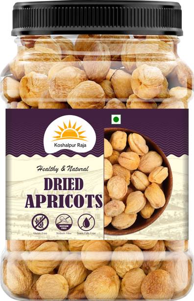 Koshalpur Raja Dried Apricot | Khubani ,Khumani ,Jardalu | Naturally Sweet & Chewy Dry Fruit Apricots