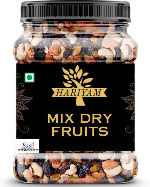 HARIYAM Healthy Nutmix Almonds,Raisins,Cashew,Walnut & Many More PACK OF 1 Assorted Seeds & Nuts, Almonds, Cashews, Walnuts, Raisins