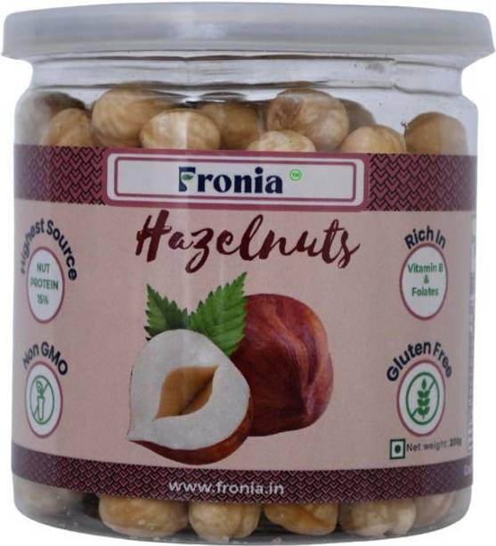 fronia Hazelnuts, 200g (Gluten Free, Non-GMO & Vegan) Hazelnuts