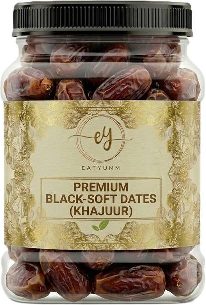 eatyumm Original Kiimiaa Soft Dates, 100g | Super Soft Black Dates | Export Quality Dates