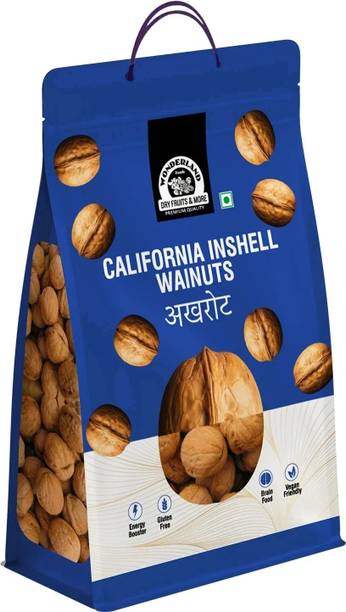 वंडरलैंड कैलिफोर्निया इनशेल अखरोट थैली