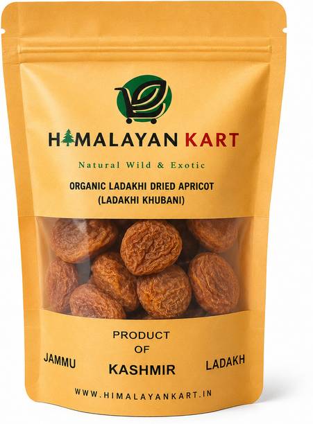 HIMALAYANKART Dried Apricots, Naturally Dried for Soft Texture,Balanced Sweet-Tart Taste Apricots
