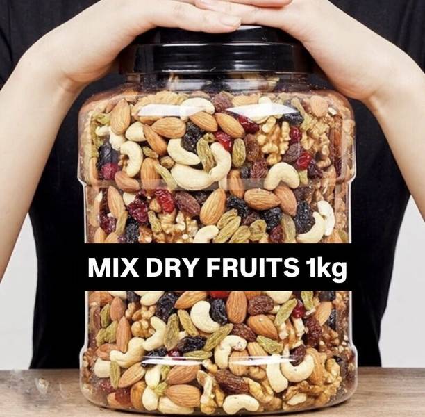 SHIVAAY Traditional mix dry fruit premium quality kaju , badam , kishmish , seeds etc Almonds, Cashews, Apricots, Dates, Raisins