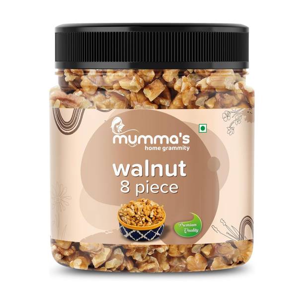 Mumma's home gramity Premium 100% Natural Californian Walnut 8 piece Inshell Kernels Value Pack Walnuts