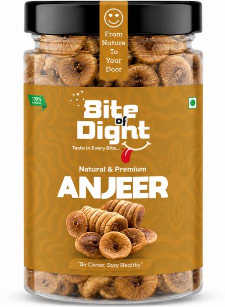 Bite Of Dight Natural Afghani Anjeer | Rich in Iron | Fibre & Vitamins Dry Figs Figs, Assorted Fruit