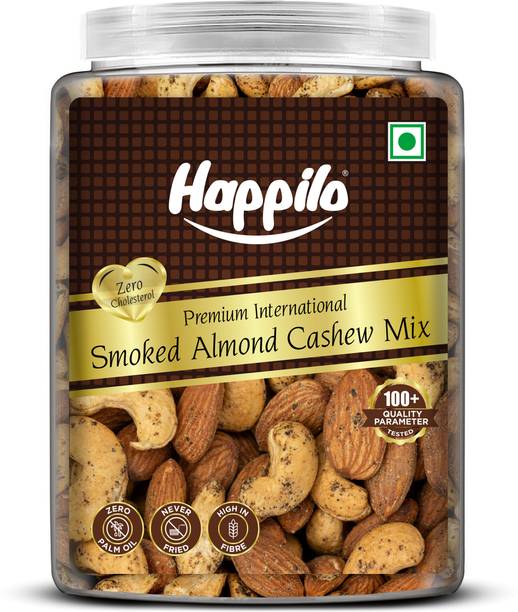 Happilo Premium International Mix Smoked Almonds, Cashews