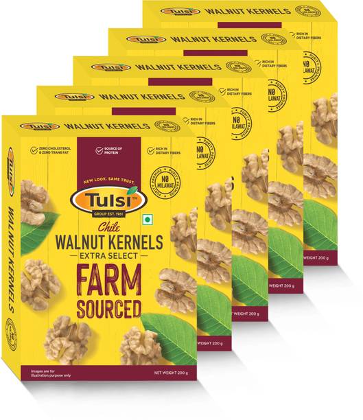 Tulsi California Extra Select Kernels (Pack Of 5) Walnuts
