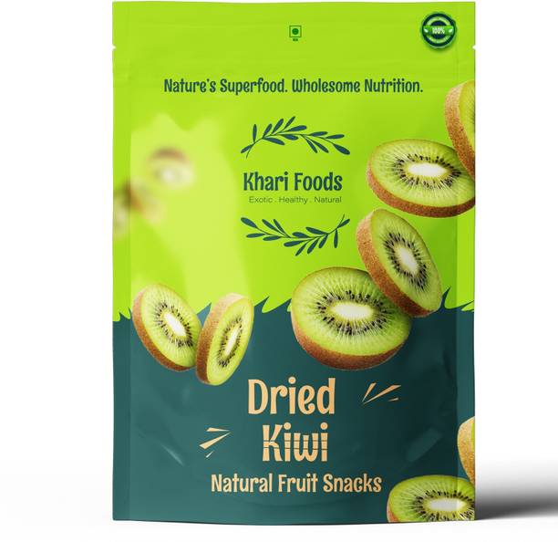 Khari Foods Premium Dried Kiwi, Dehydrated Fruit Snack, High Fiber, Boosts Immunity Kiwi
