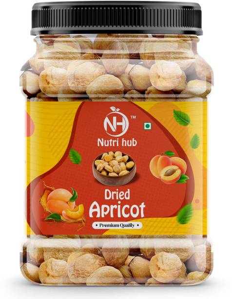 Nutri Hub Dried Apricot, Jardalu Badam, Bor Khumani Dryfruit Apricots