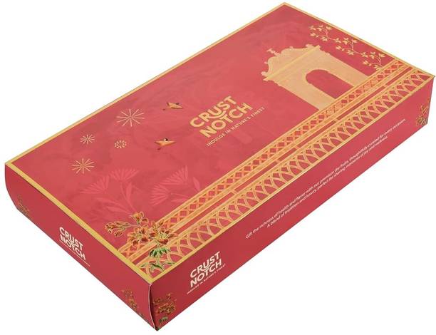 Crustnotch Dry Fruits Gift Box Festive Celebrations Gift Hamper |250gm Each |Festive Gift | Almonds, Cashews, Pistachios