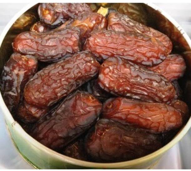 Royal foodery Arabian Al AMBER Dates Imported Madina - Premium Al MEDJOUL DATES KALMI (500GM) Dates