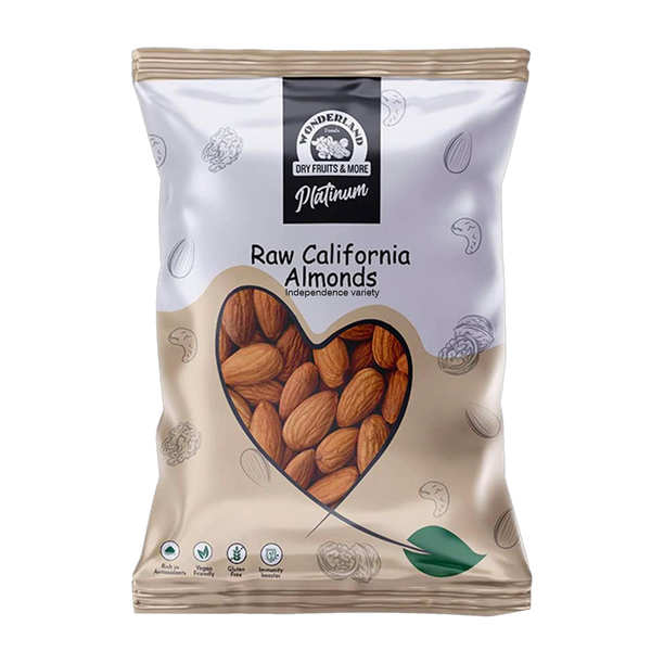 WONDERLAND Raw California Independence Almonds