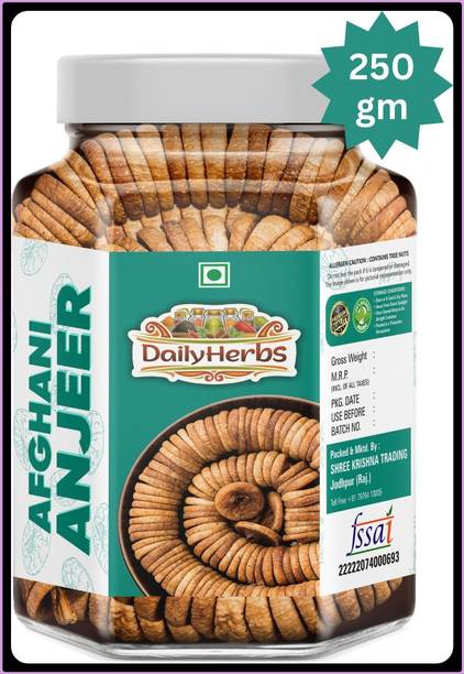 DAILYHERBS Premium Afghani Anjeer/ Fresh Figs