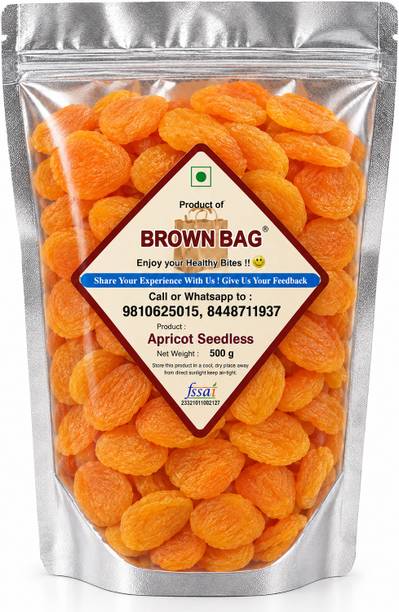 Brown Bag Premium Dried Seedless Apricot Apricots