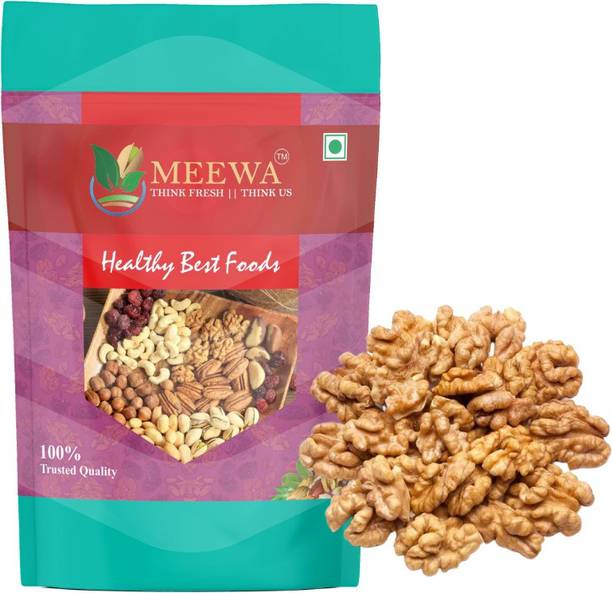 MEEWA 1 Kg White Walnut Kernels Halves Kashmiri Akhrot Giri Fresh Crop Lowest price Walnuts