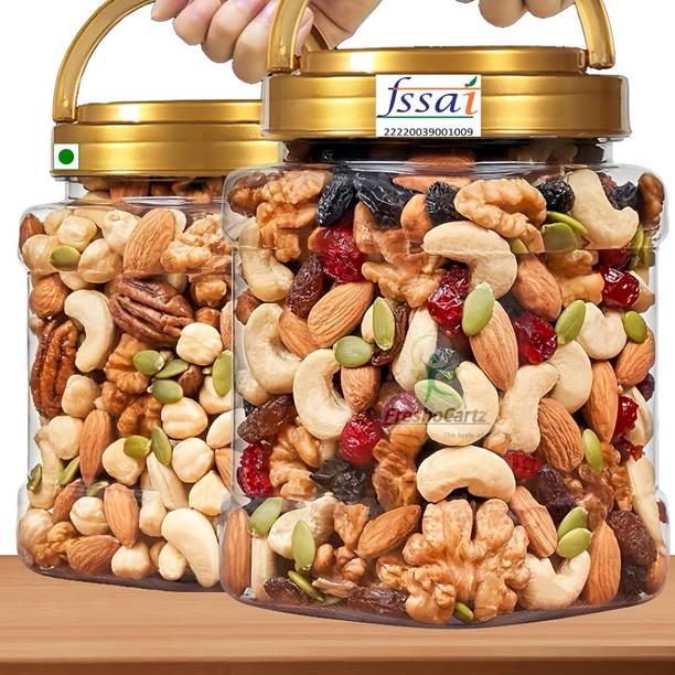 FreshoCartz Healthy Dry Fruits | Mix Dry Fruits | Dry Fruits Mix | Almonds, Apricots, Cashews, Raisins, Walnuts, Amla