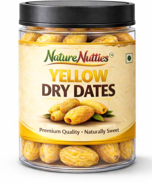 Nature nutties yellow dry dates-500 gm Dates