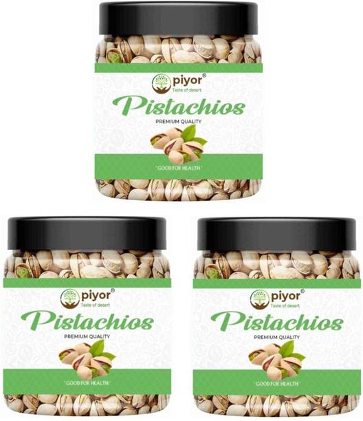 PIYOR Natural Premium Jumbo Roasted & Salted Pistachios Nuts Inshell Pista Pistachios