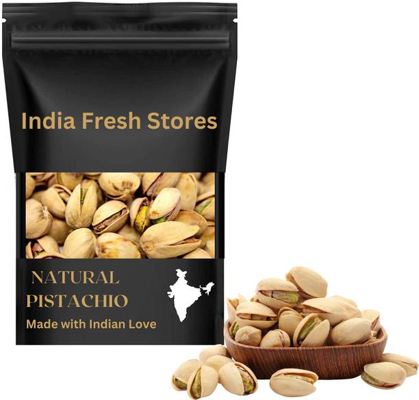 INDIA FRESH STORES Pista Dry Fruit, Shelled Nuts Super Crunchy & Delicious Healthy Snack Pistachios