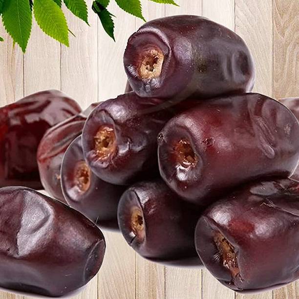 Royal foodery Black Dates Soft Dates Premium Organic Handpicked Khajoor Soft Dried Healthy Wet Dates